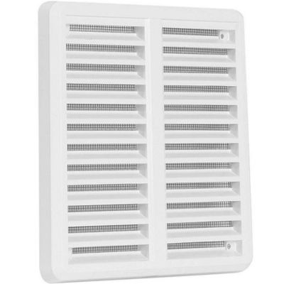 Větrací mřížky, dvířka, ventilátory